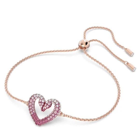 Swarovski Silver Tone Crystal Bracelet - Picture 2 of 3